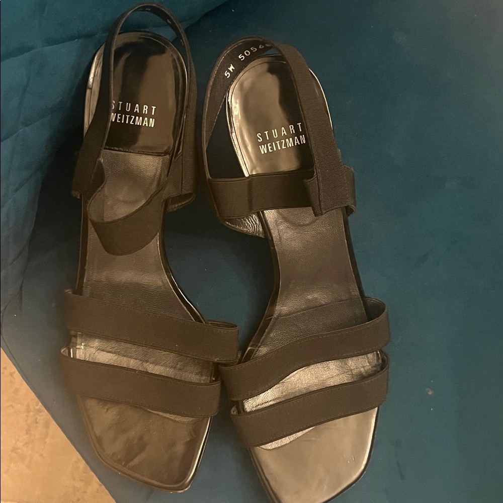 Stuart Weitzman Pearl jellies